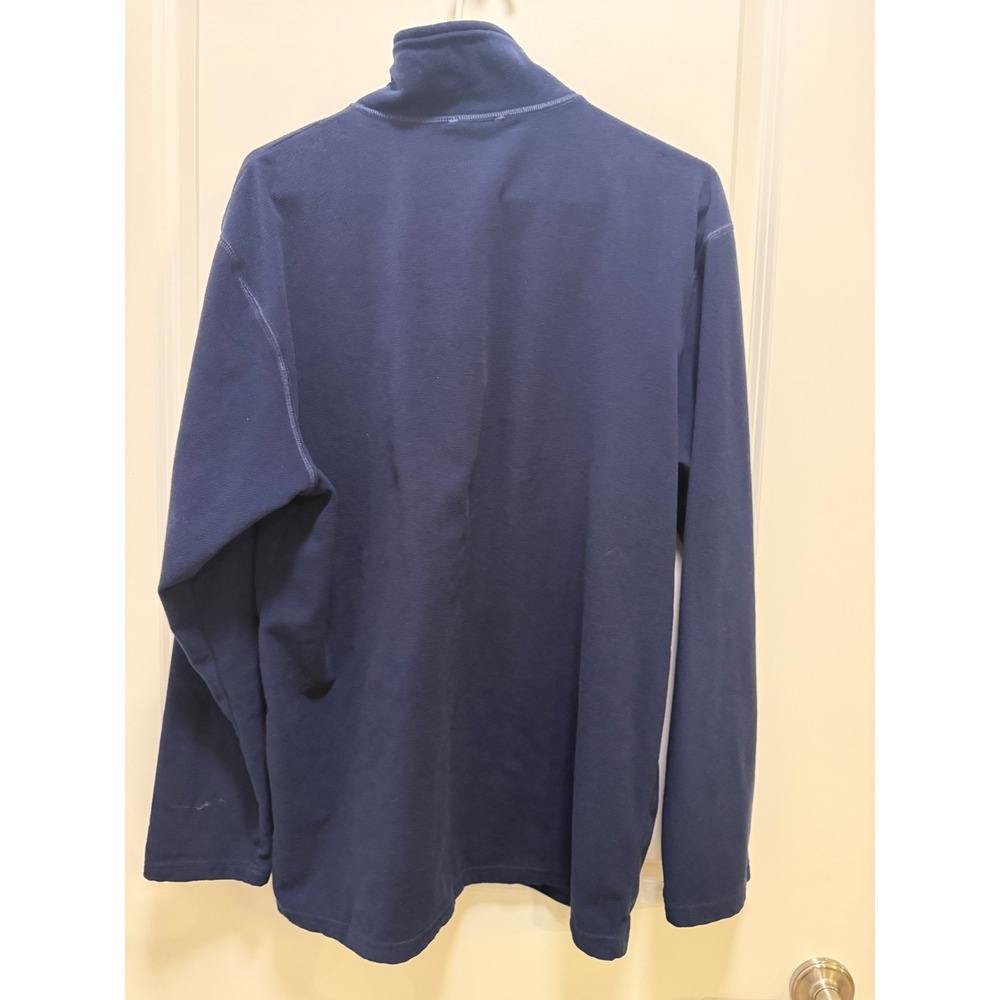 The North Face Mens XL Navy Blue TKA 100 Quarter Zip Fleece Pullover Jacket‎ - Picture 2 of 6